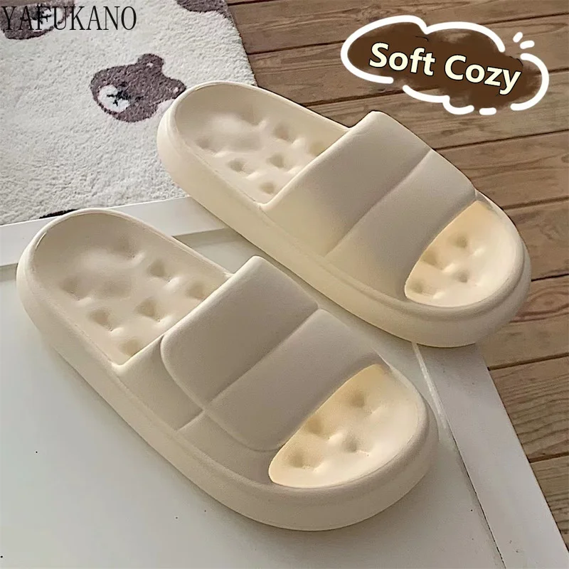 

Сандалии EVA на толстой подошве, Нескользящие Босоножки на платформе для дома и ванной комнаты, сланцы для пар, летние размеры 36-45