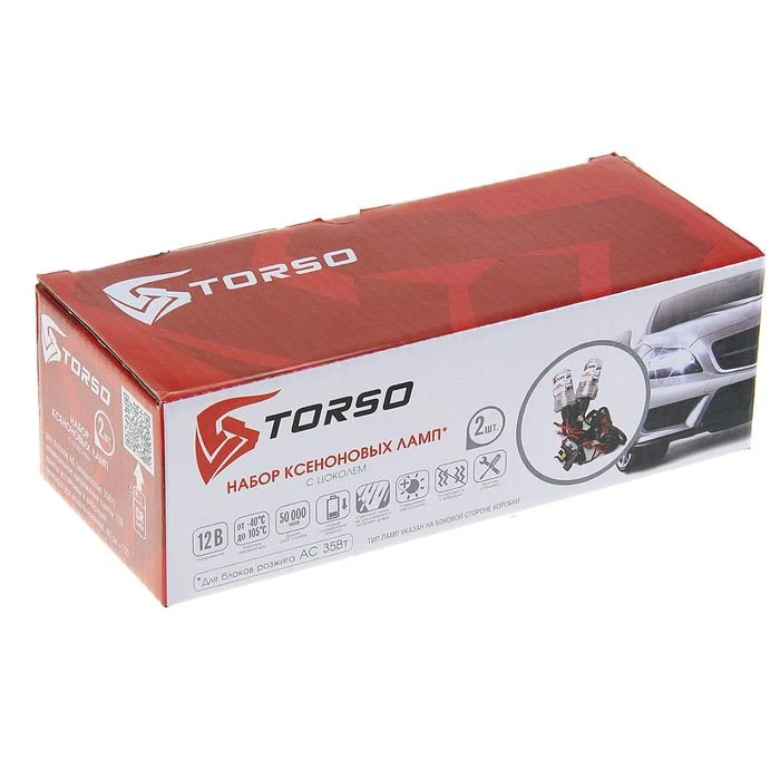 Комплект ксеноновых ламп TORSO H10 для блоков AC 12 В 5000 К 2 шт 1059376 | Автомобили и