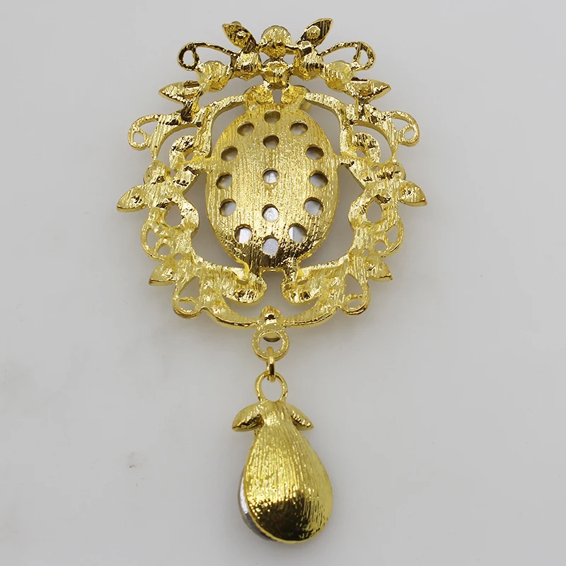 Женская одежда аксессуары со стразами большой цветок свадебные вечерние