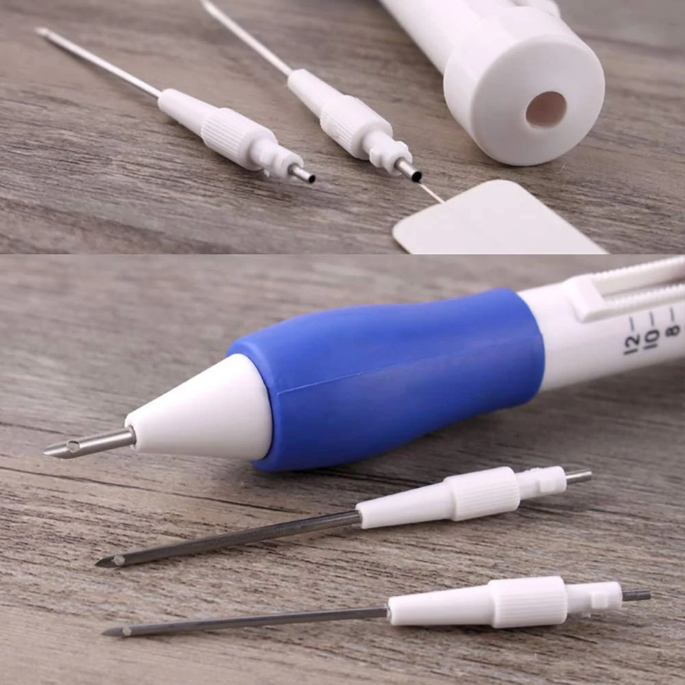 

Magic Embroidery Pen DIY Crafts Thread Kit Embroidery Pen Interchangeable Punch Needle Sewing Accessories Hand In Sewing Needle