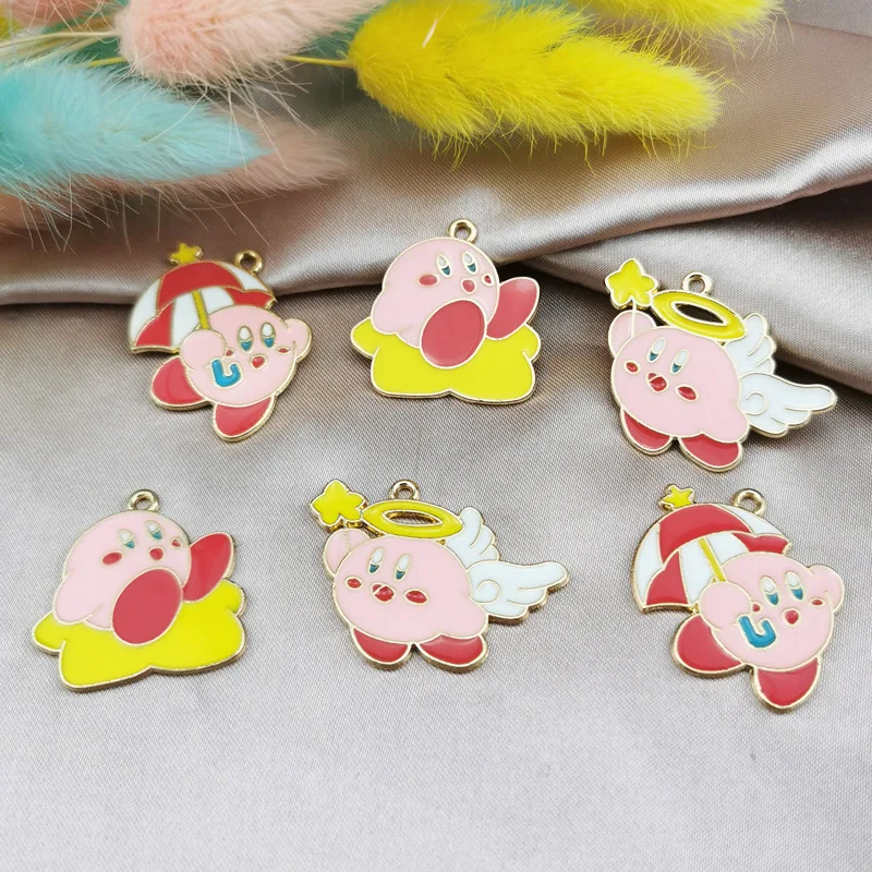 

10pcs Lovely Cartoon Characters Enamel Charms Metal Star Animal Charms For Keychains Earring DIY Jewelry Making Handmade Craft