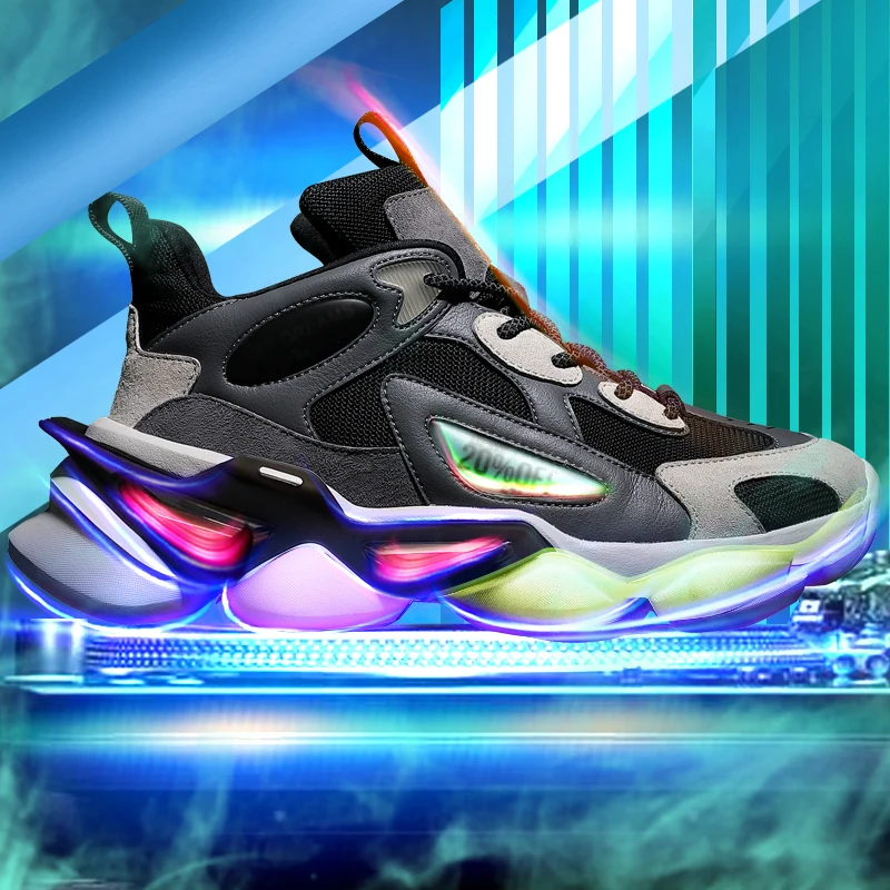 

Новая мужская повседневная обувь модная тенденция спортивной обуви дышащие комфортные мужские кроссовки 9908 легкий носить обувь для бега