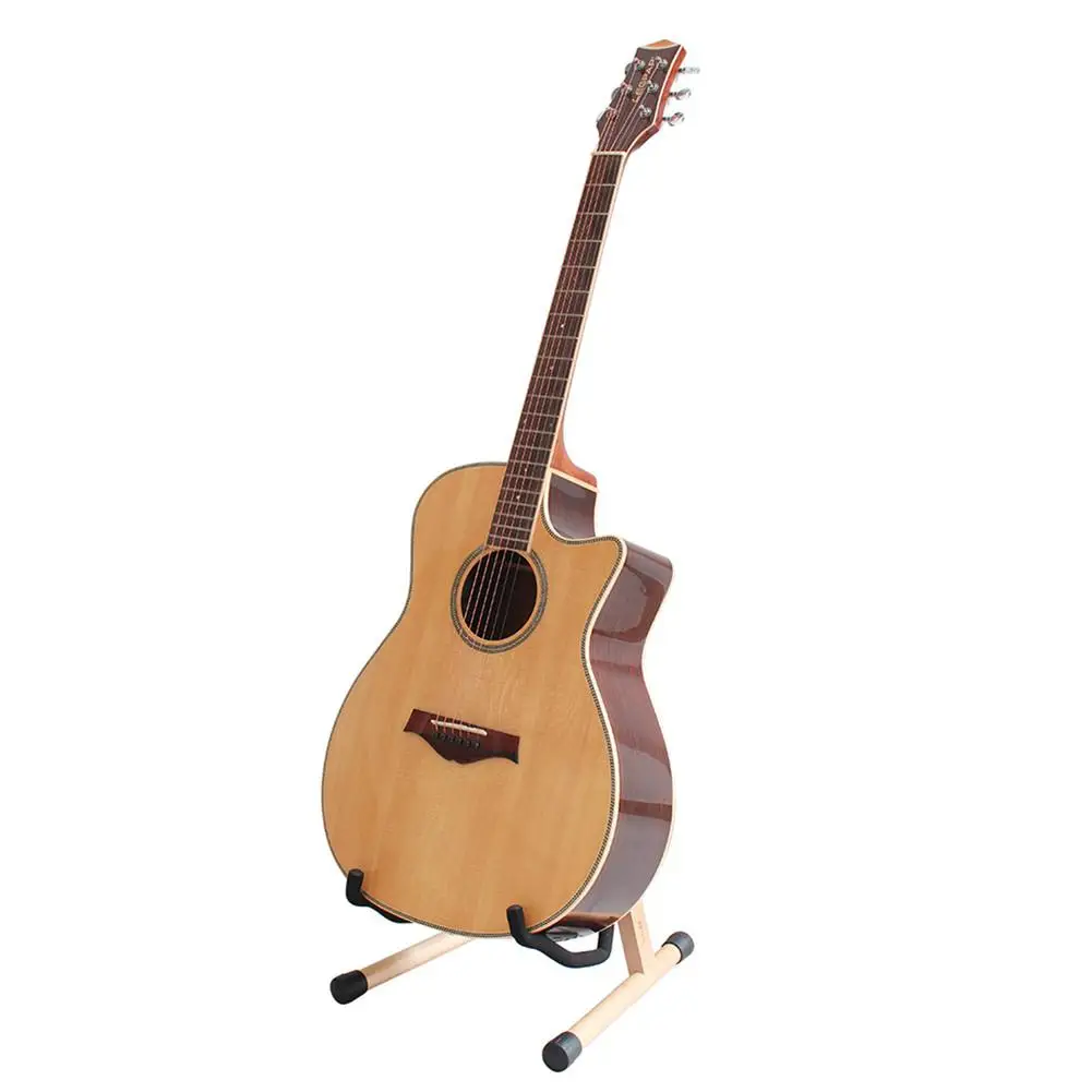 Складная гитара деревянная подставка Акустическая Электрогитара стойка