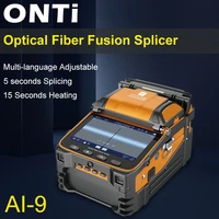 ai 9 automatic smmm multi language intelligent ftth fiber optic splicing machine optical fiber fusion splicer