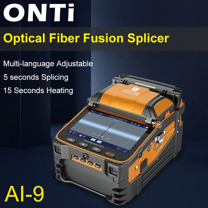 AI-9 Автоматическая SM &amp MM Многоязычная умная FTTH машина для сращивания оптического