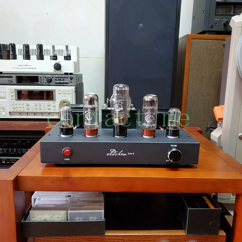 Ламповый усилитель LaoChen EL34 HIFI односторонний класса А ручной работы подходит для