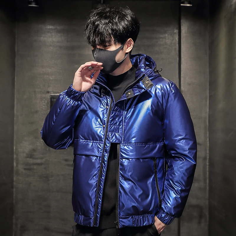 Down jacket for men  new  collection fashion trend men's down jacket outdoor keep warm 90% white duck down coat