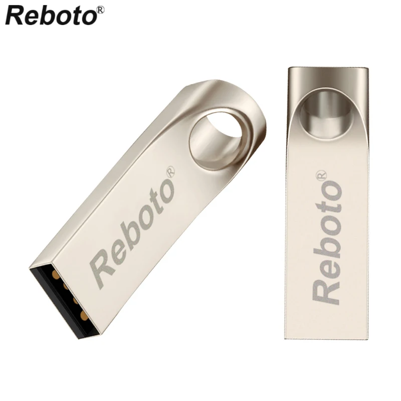 Крутой металлический usb флеш-накопитель 64 ГБ 32 16 8 4 флешка водонепроницаемый