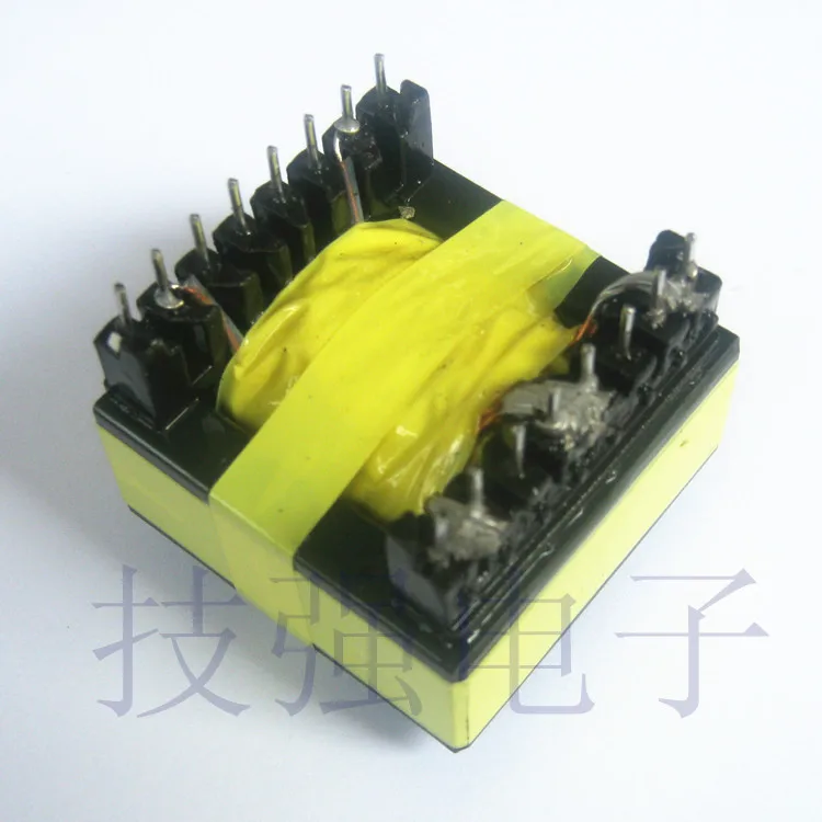 Утолщенный высокочастотный трансформатор EC42/20 12 В повышающий до 360 в 500 Вт |