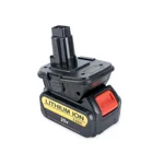 Адаптер для аккумулятора DCA1820 для Dewalt 18 в Ni-cd Ni-MH Battery DC9096, инструменты, совместимые с литий-ионными аккумуляторами 20 в MAX DCB200