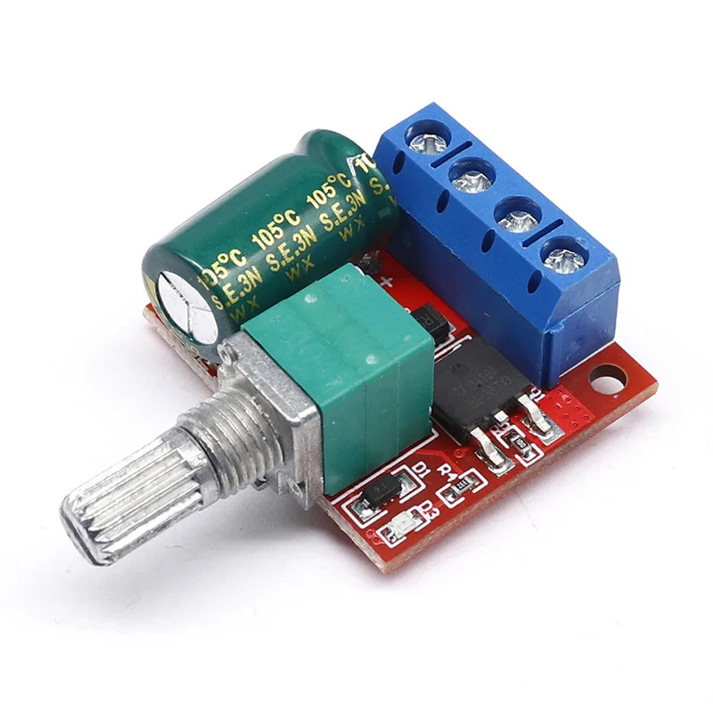 Светодиодный регулятор скорости двигателя ШИМ постоянный ток 4 5 В-35 В А 90 Вт 20 кГц