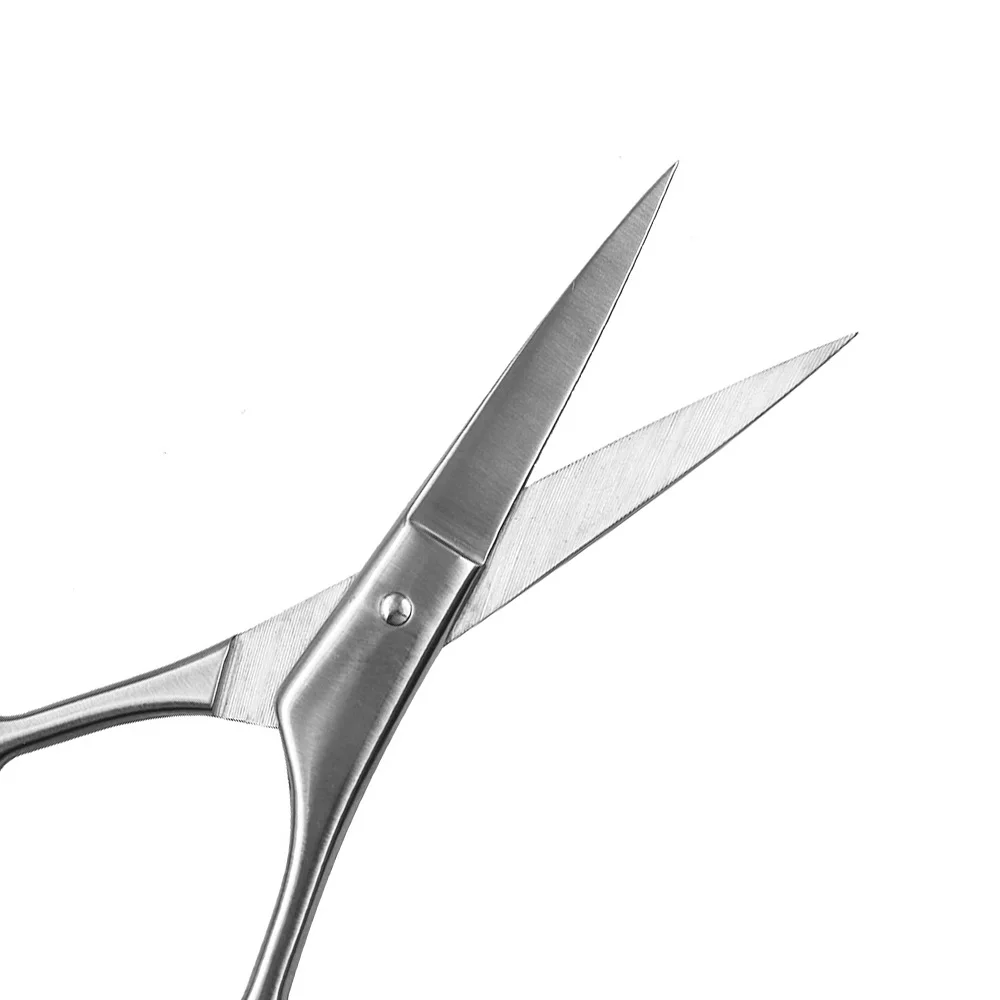 1 шт. серебряные ножницы из нержавеющей стали маленькая Бритва для бровей вышивки