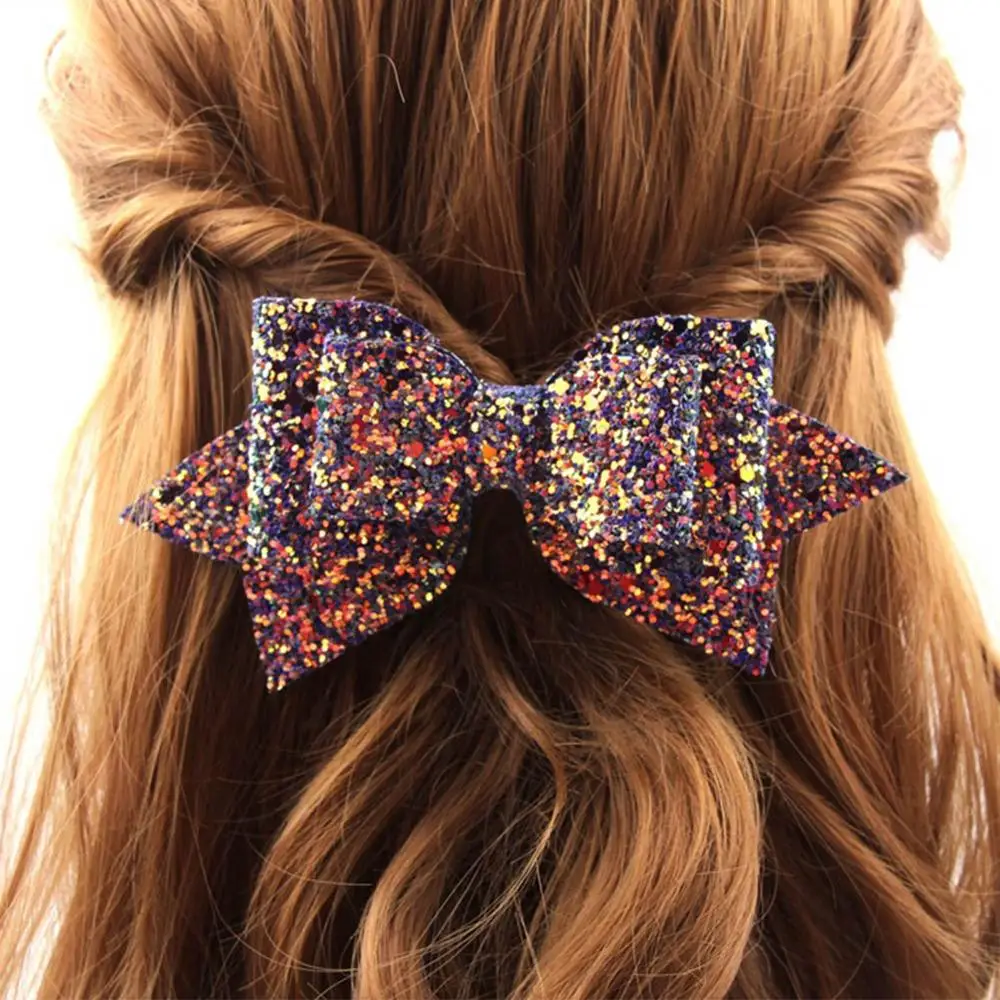 

Girls Oversized Bow Knot Hairgrips Linen Barrettes Hair Clip Ponytail Women Elegant Headwear Hairpins Hair Accessories Red White