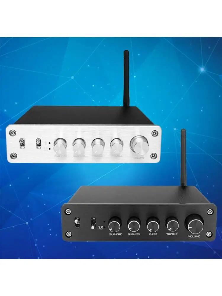 

50W x 2+100W DC12-24V TPA3116 Subwoofer Bluetooth Amplifier HiFi TPA3116D2 2.1 Channel Digital Amplifiers