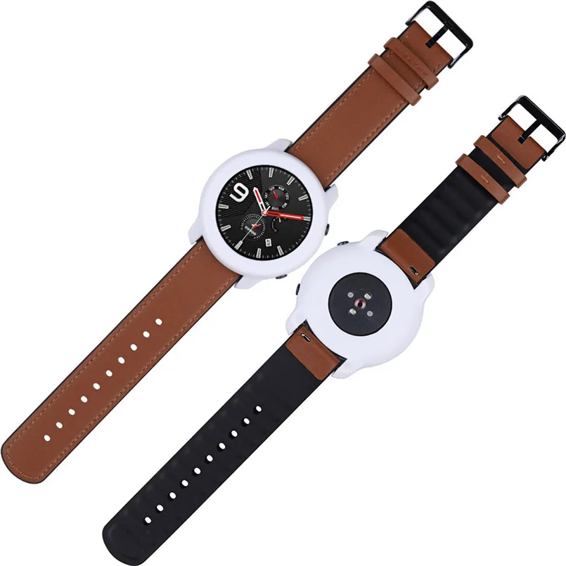 Для Amazfit GTR Чехол Мягкий ТПУ полный Чехол защитный бампер Рамка протектор для Xiaomi Huami Amazfit GTR 47 мм аксессуары для часов