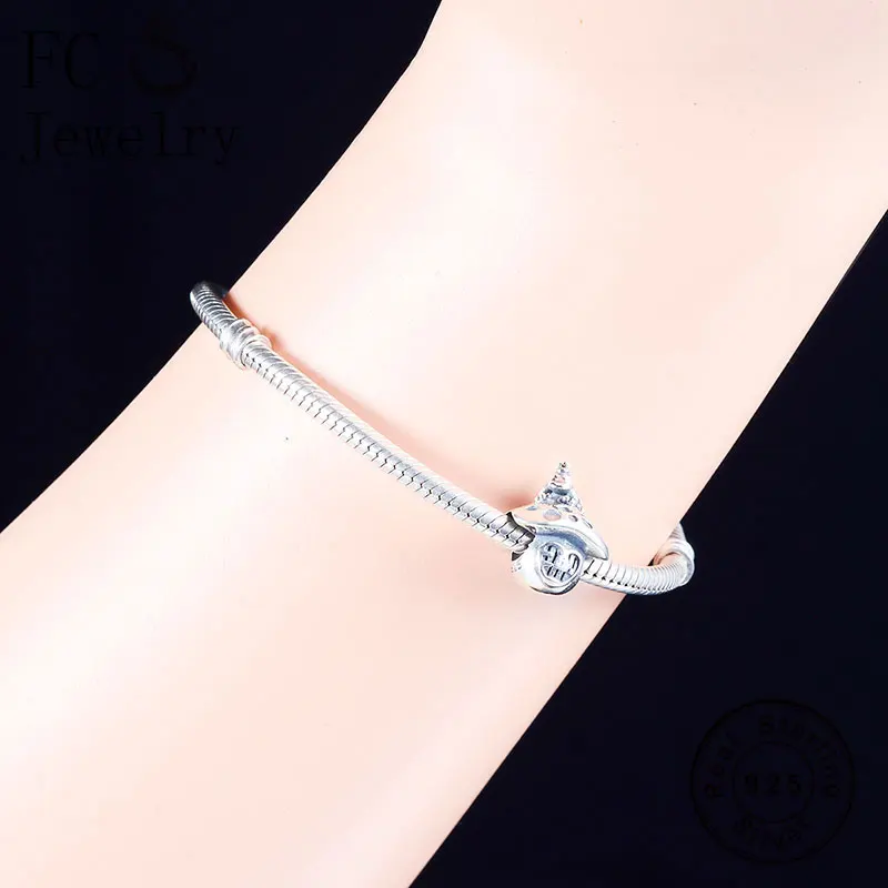 FC ювелирные изделия подходят оригинальные Pandora шармы браслет настоящий 925