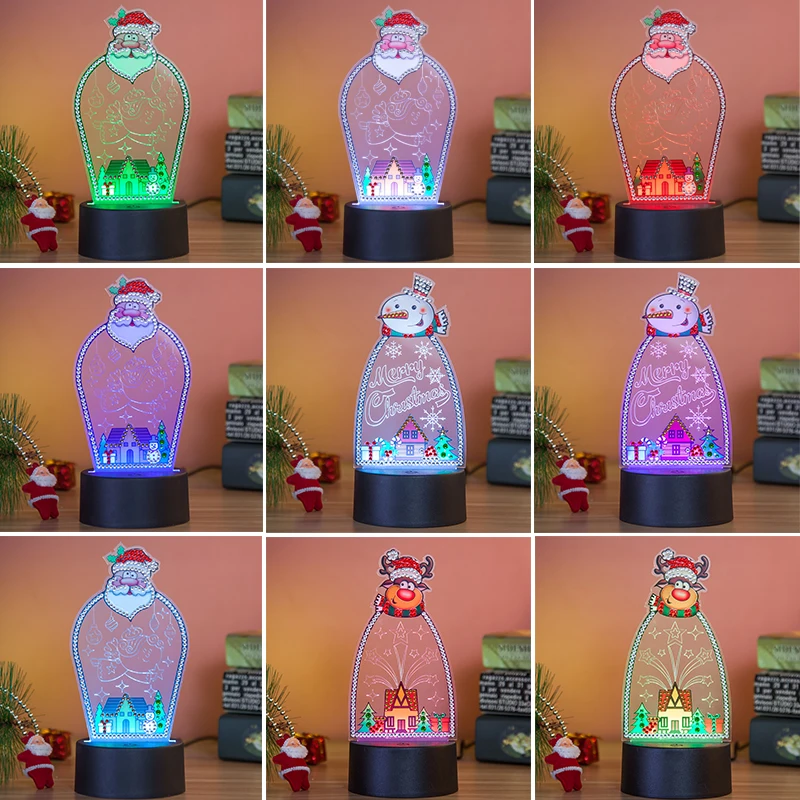 Алмазная живопись светодиодный светильник Мандала 5D алмазная вышивка пейзаж