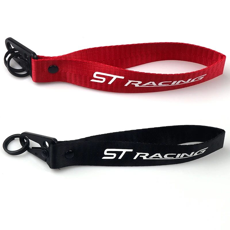 Автомобильный стиль 3D модная нейлоновая лента брелок для ключей FORD ST Racing 2 3 Mondeo