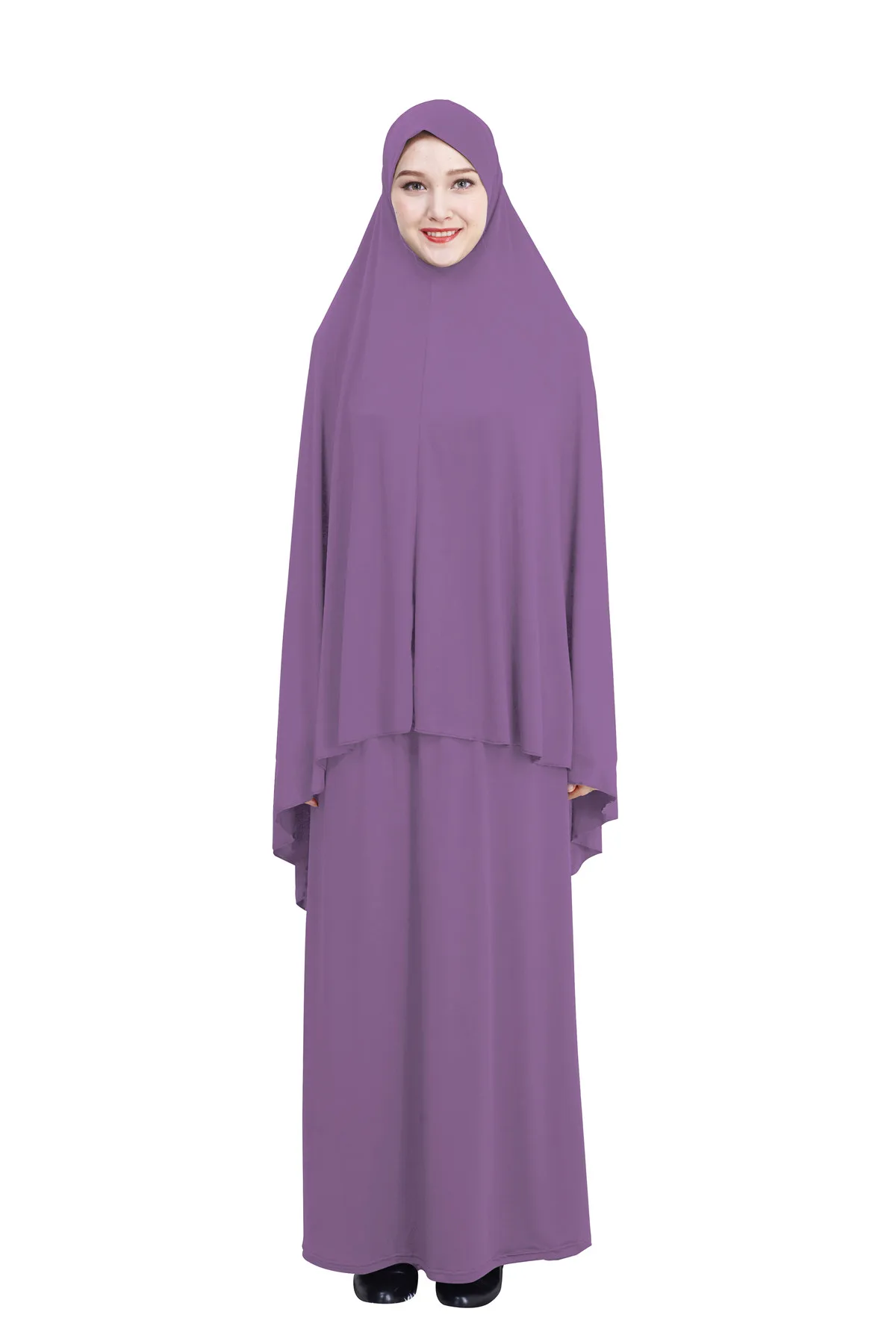 

Eid Muslim Prayer Garment Sets Women Ramadan Hijab Dress Islamic Clothing Dubai Turkey Namaz Long Khimar Musulman Jurken Abaya