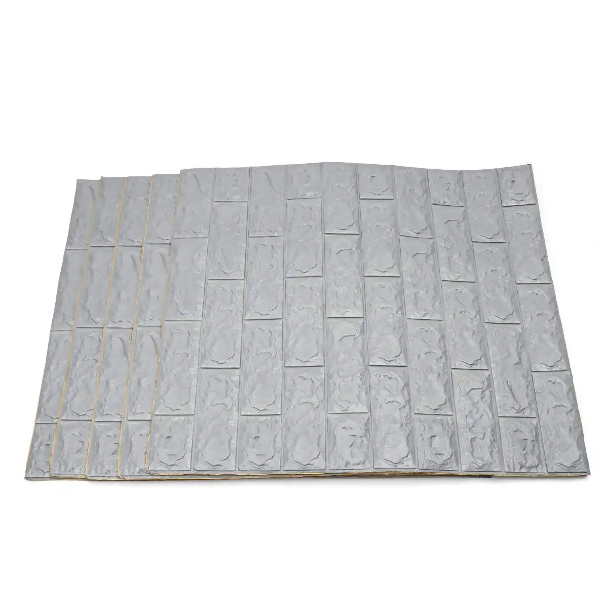 

5/10/15PCS Self adhesive Waterproof TV Background Brick Wallpapers 3D Wall Sticker Living Room Wallpaper Bedroom Decorative
