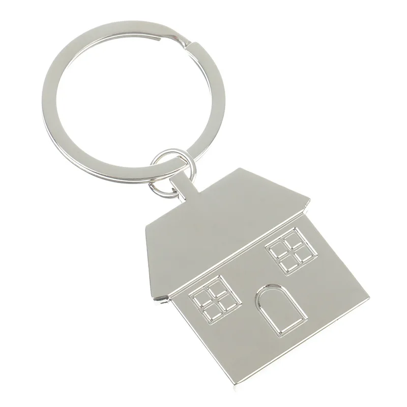 

Hotsell Cute Cartoon Metal House With Window Keychain Women Cute Key Chain Bag Charm For Party Best Gift Jewelry