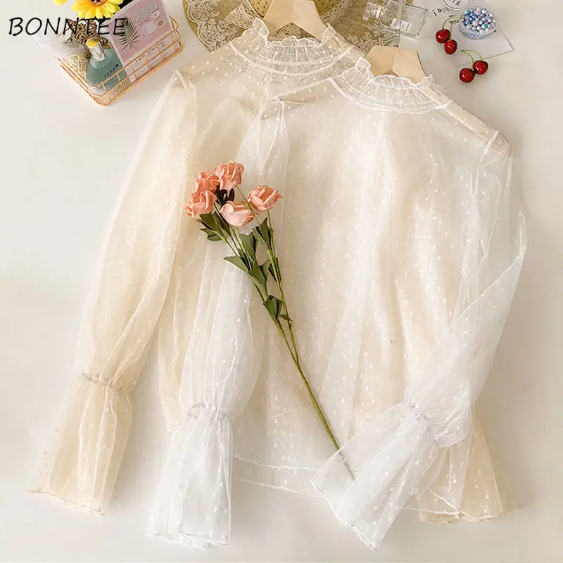 Женские Элегантные дышащие свободные рубашки с вырезами модные повседневные