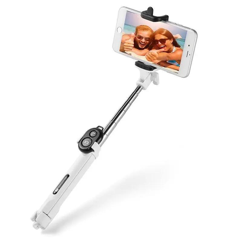 Селфи палка штатив тренога контроллер Bluetooth для телефона расширяемое быстрое