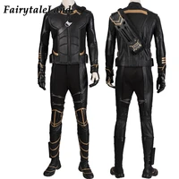movie ending game cosplay costume hawk clint barton black battle uniform fancy halloween carnival clothing full set with quiver