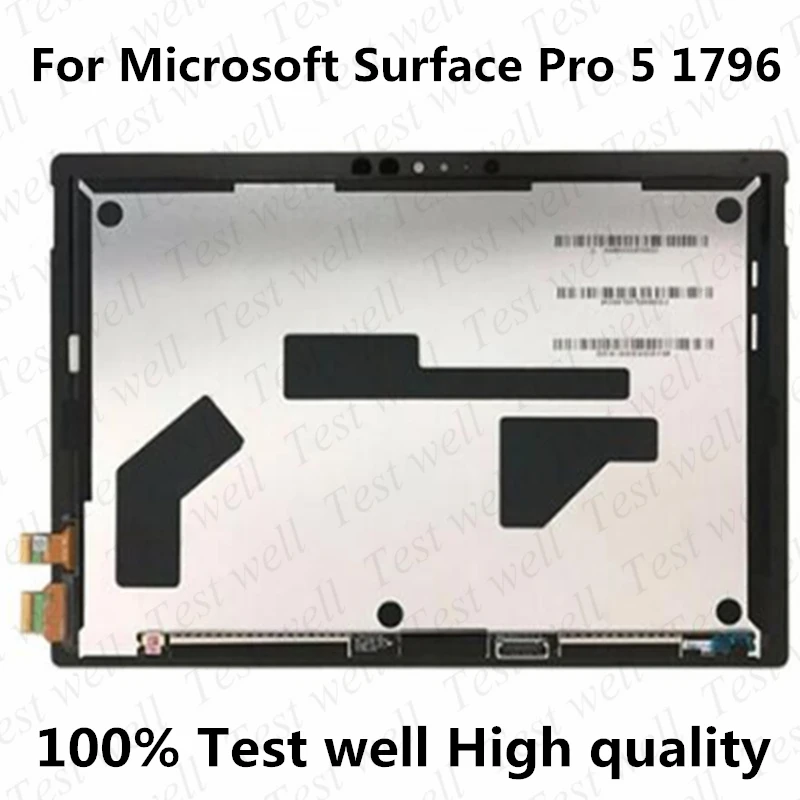 

Original Lcd For Microsoft Surface Pro 5 1796 LCD Display Touch Digitizer Assembly LP123WQ1 For Microsoft Surface Pro5 Lcd