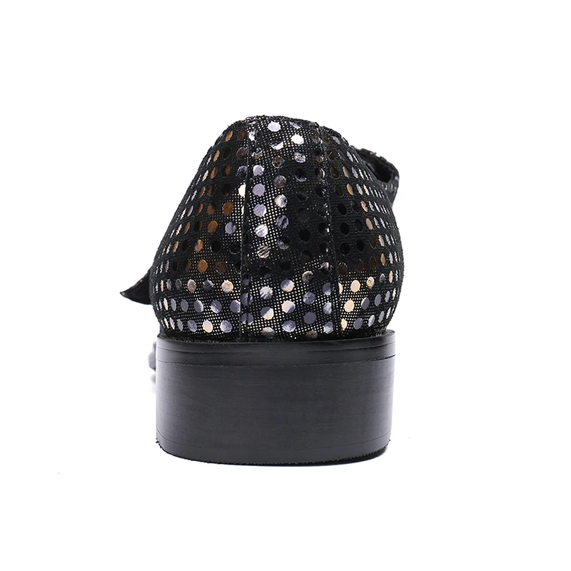 Модные Мужские модельные туфли золотистого цвета в деловом стиле оксфорды с