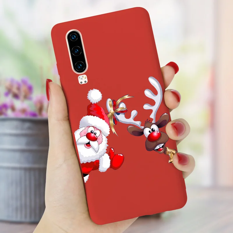 Рождественский чехол для телефона Mate 20 Lite PRO Nova 3i Huawei Y5 2019 Y6 Prime 2018 Мягкий из ТПУ с