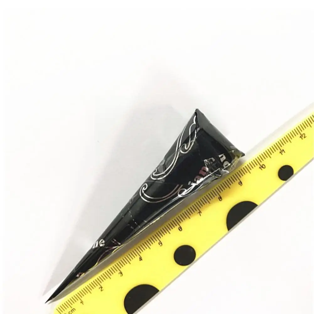 1 шт. натуральные индийские чернила для татуировки хной черные паста мехенди