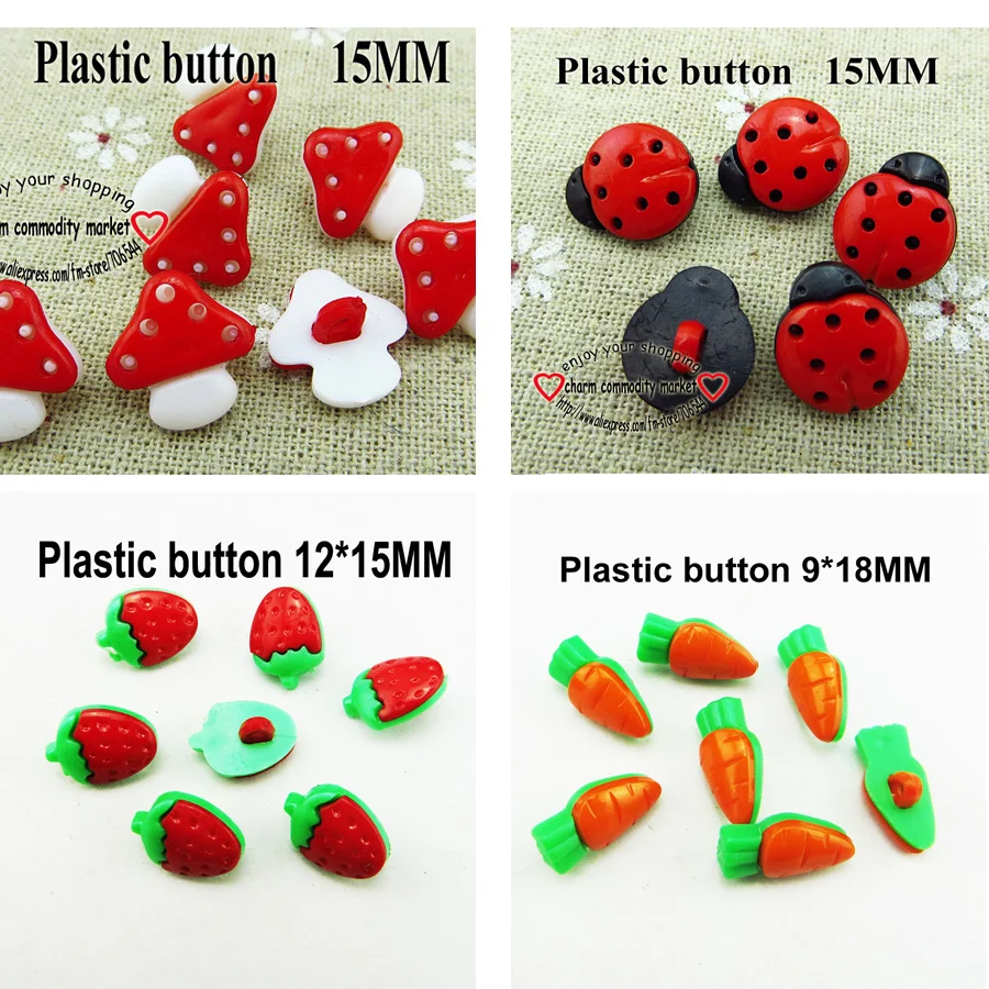 50 шт. Цвета окрашенная пластиковые морковь кнопки пальто сапоги Швейные одежда