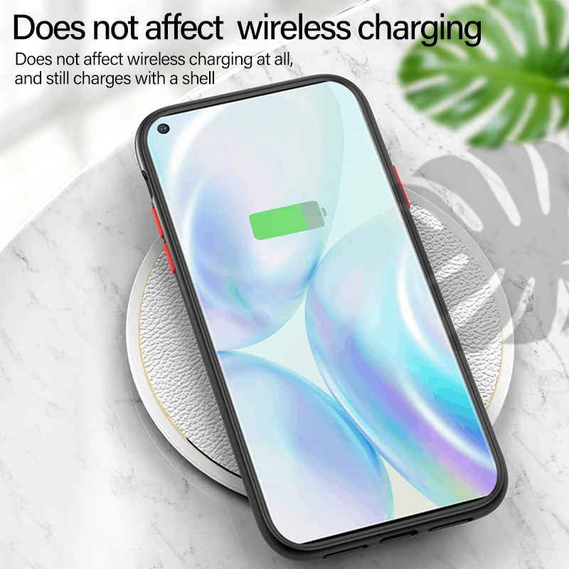 Ультратонкий Гибридный простой матовый ПК для Oneplus 8 7T 7 Pro 6T 6 5T 5 силиконовый