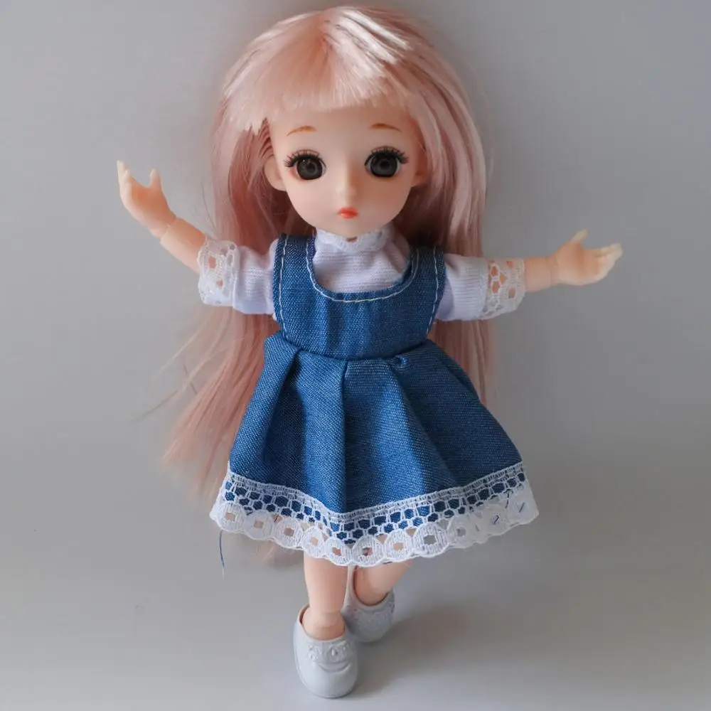 Новинка 13 подвижных шарнирных кукол игрушки Mini 16 см BJD кукла для мальчиков и