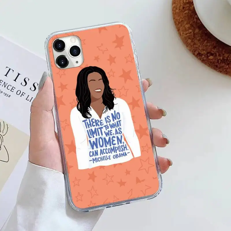 

Feminist Girl design pattern painting Phone Case For iphone 12 5 5s 5c se 6 6s 7 8 plus x xs xr 11 pro max