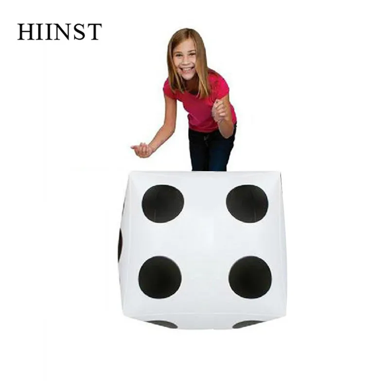 Большие надувные игральные кости HIINST игрушки для вечерние в горошек игра приз