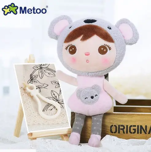 Оригинальный милый мягкий подвеска metoo из 30 предметов Рюкзак Детские игрушки для