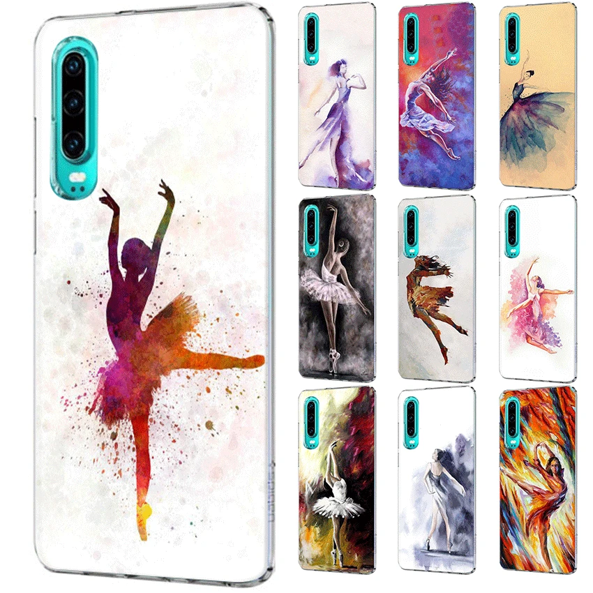 Чехол для мобильного телефона huawei Honor View 20 6A 6C 7A 8 8X8 9X10 Lite Pro Play Жесткий танцора