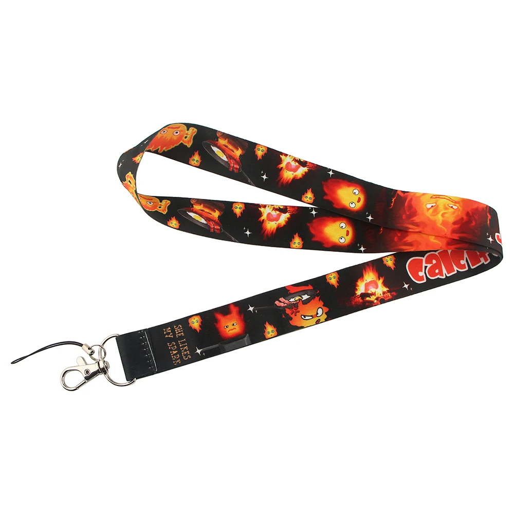 

K2871 Cartoon Anime Keychain Neck straps Lanyards for key ID Card Gym Cellphone USB Badge Holder DIY Hanging Rope