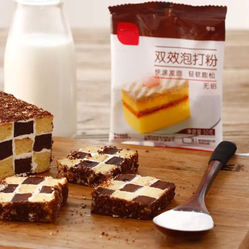 Без алюминия двойной эффект выпечки порошок для ферментации 50 г | Мать и ребенок