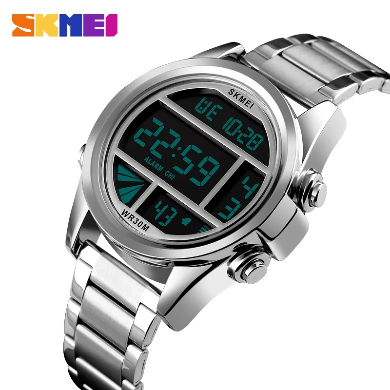 SKMEI 1448 reloj hombre модные светильник мужские спортивные часы с секундомером календарь