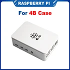 Корпус для Raspberry Pi 4, прозрачный пластиковый корпус из АБС-пластика для Raspberry Pi 4 Model B 4B