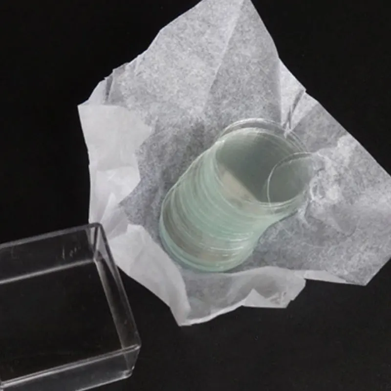 Круглая крышка для микроскопа диаметром 100 шт./кор. 16 мм стеклянная слайдов