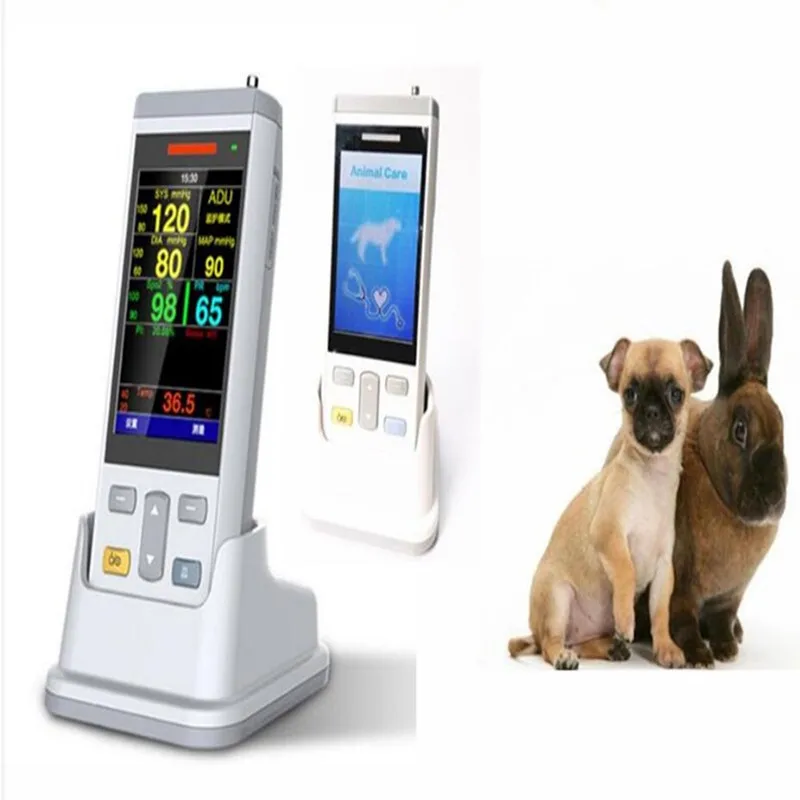 

Pet & small animal health care portable equipment / Animal Clinic Patient Monitor veterinary use vital sign monitor