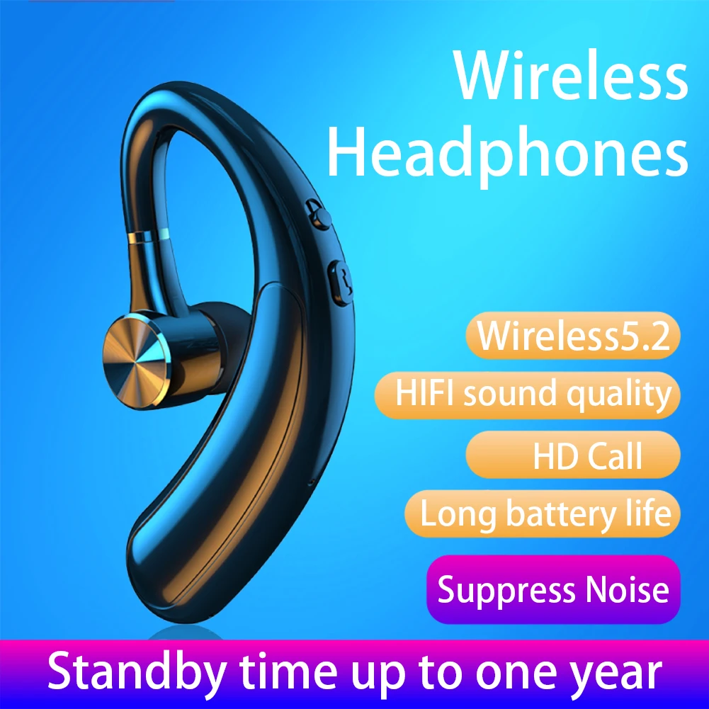 F18 беспроводные Bluetooth-совместимые наушники 5 2 музыкальные стерео подвесные