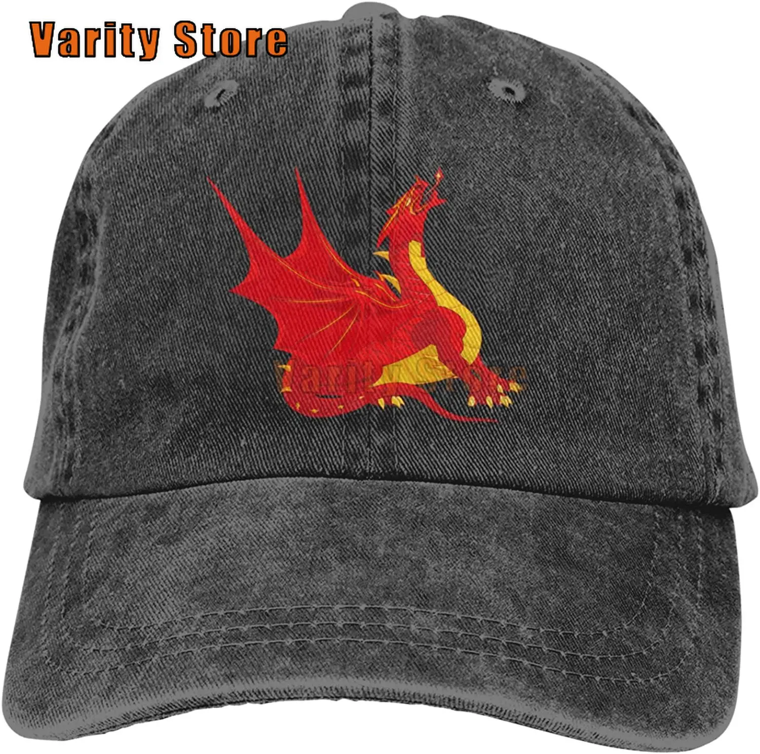 

Dragon Baseball Cap Adjustable Dad Hat Washed Trucker Hats for Women Men