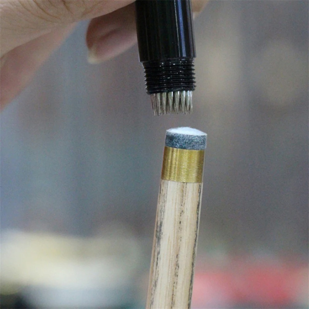 Multifunction Snooker Billiards Pool Cue Tip Stick Shaper Pricker Scuffer Tapper club competition Scuffing Shaping Repair Tool | Спорт и