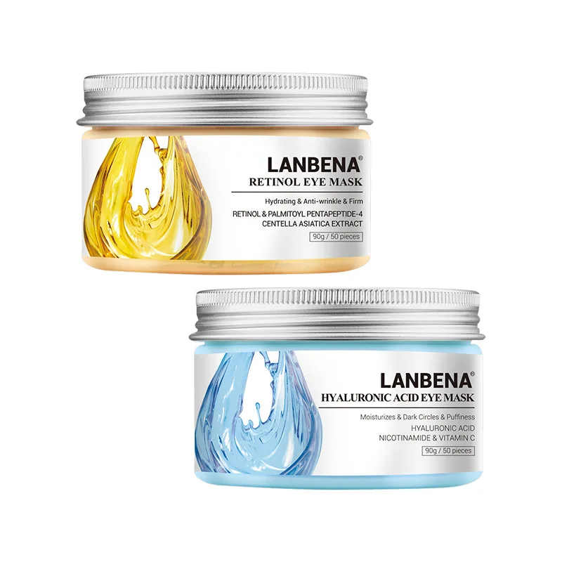 LANBENA маска для глаз с ретинолом патчи гиалуроновой кислотой сыворотка уменьшения