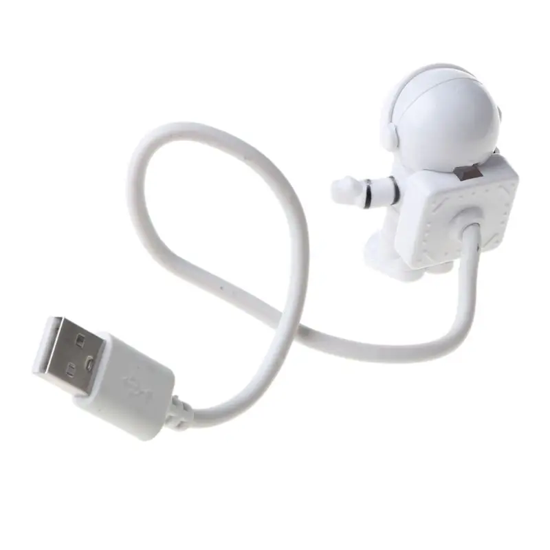Творческий космонавт светодиодный гибкий USB светильник ночсветильник для детей